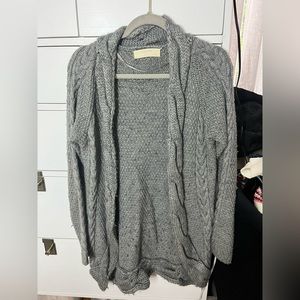 Zara cable knit cardigan